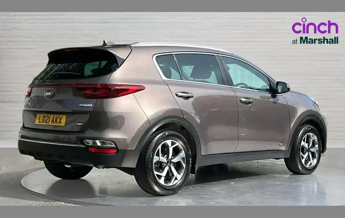 Used Kia Sportage 136 HP (100 kW) 2021 Brown SUV