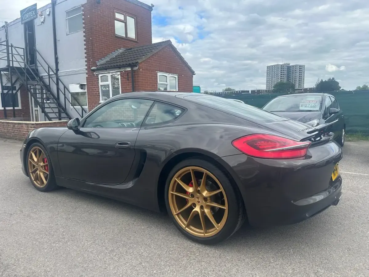 Used Porsche Cayman 2014 Brown Coupe