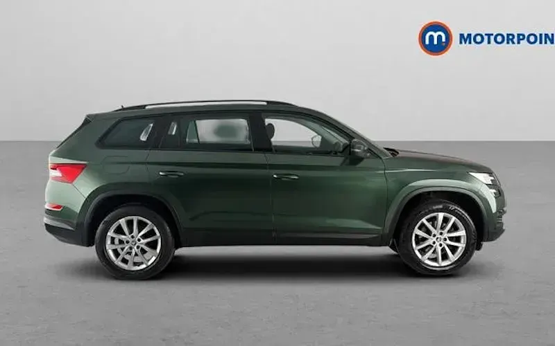 Used Skoda Kodiaq SE 150 HP (110 kW) 2021 Green SUV