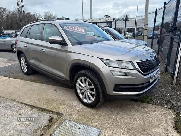 Used Skoda Kodiaq SE 150 HP (110 kW) 2018 Beige SUV