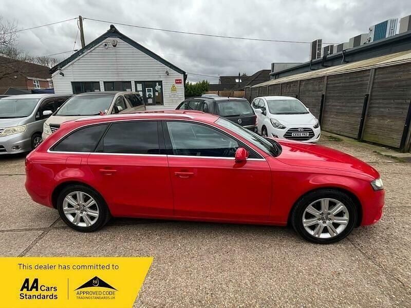 Used Audi A4 2011 Red Estate