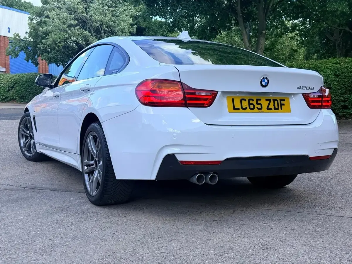 Used BMW 420 Coupé M Sport 190 HP (139 kW) 2015 White Coupe