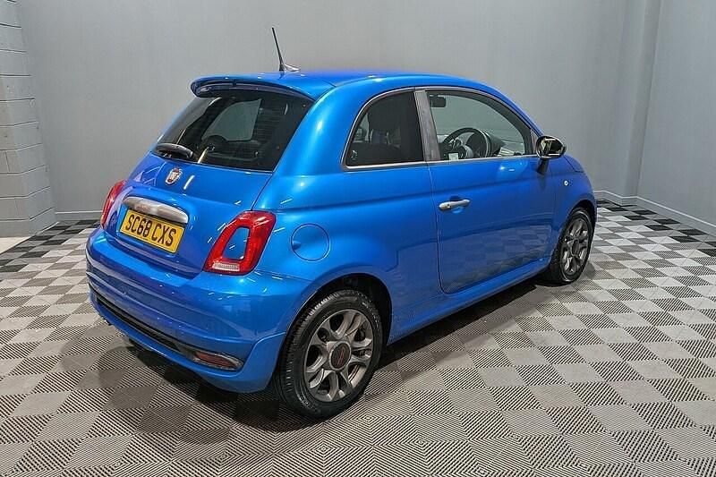 Used Fiat 500 S 69 HP (50 kW) 2019 Blue Hatchback