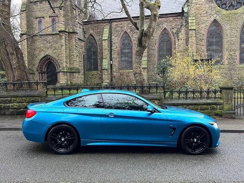 Used BMW 420 M Sport 184 HP (135 kW) 2017 Blue Coupe