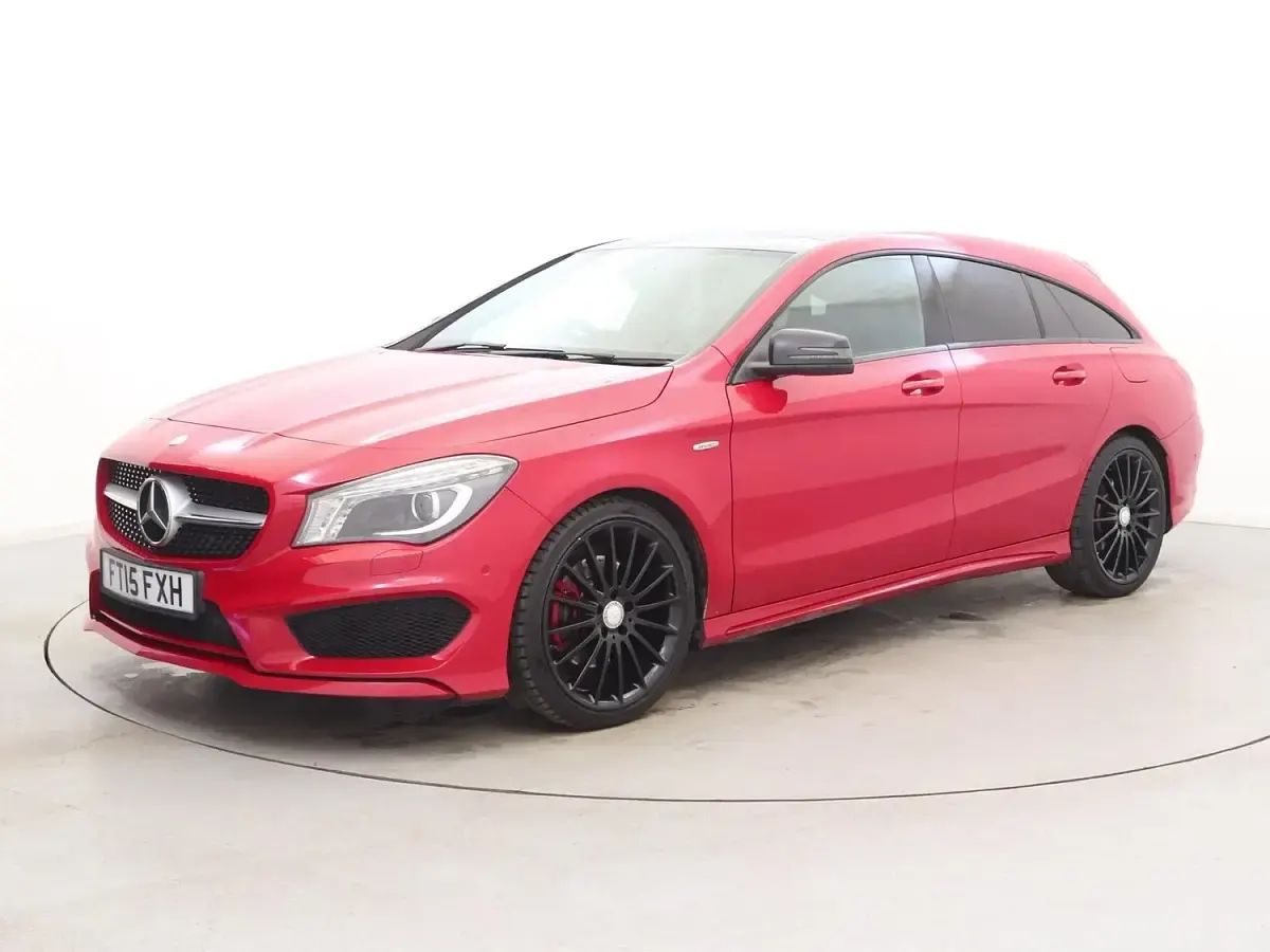 Used Mercedes CLA250 AMG 211 HP (155 kW) 2015 Red Coupe