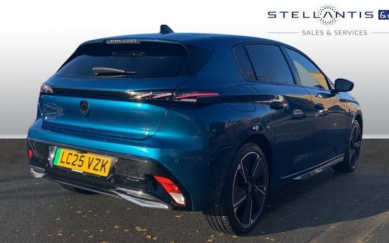 Used Peugeot e-308 GT 114 kW (156 HP) 2025 Blue Hatchback