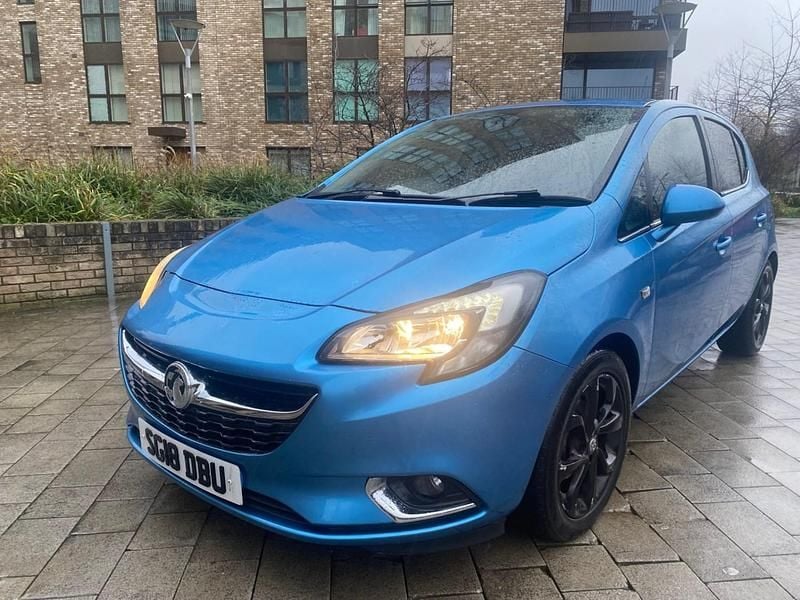 Blue Used 2018 Vauxhall Corsa Hatchback | £4,850 (Super price) - Image 1/4