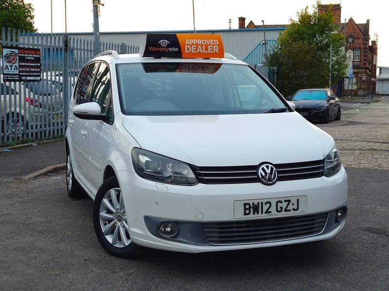 White Used 2012 VW Touran SE MPV | £6,295 (Fair price) - Image 1/4
