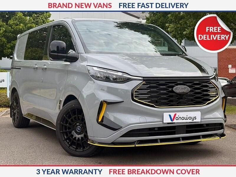 Grey New 2025 Ford Transit Custom Limited Van | £42,995 - Image 1/4