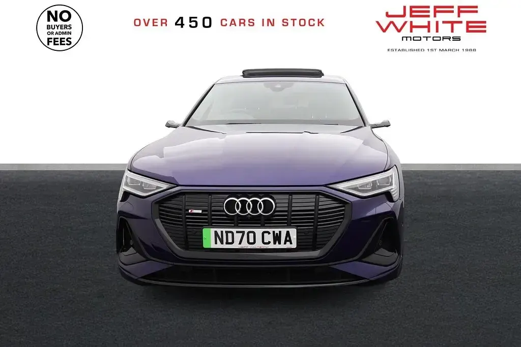 Used Audi e-tron Comfort 300 kW (408 HP) 2020 Blue SUV