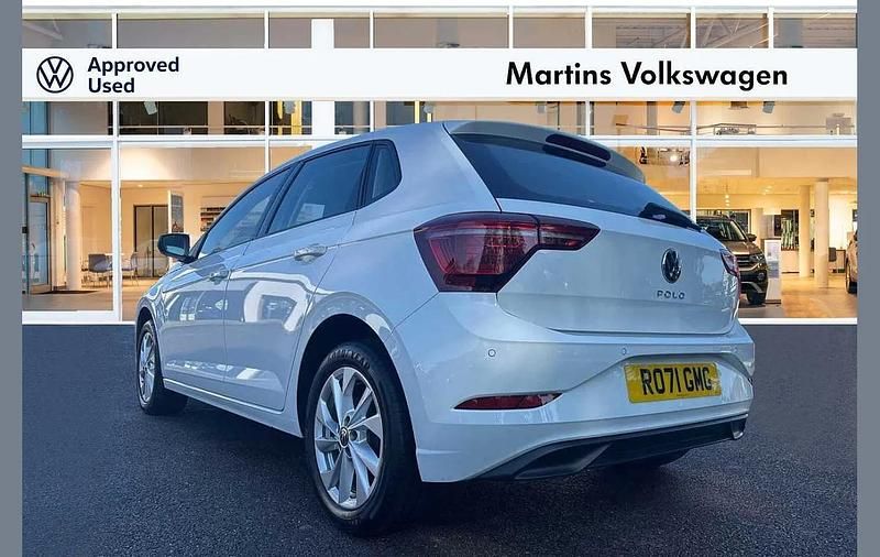 Used VW Polo Style 95 HP (69 kW) 2021 White Hatchback