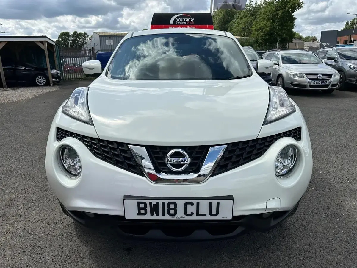 Used Nissan Juke Tekna 110 HP (80 kW) 2018 White SUV