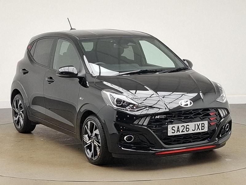 New Hyundai i10 N Line 90 HP (66 kW) 2025 Black Hatchback