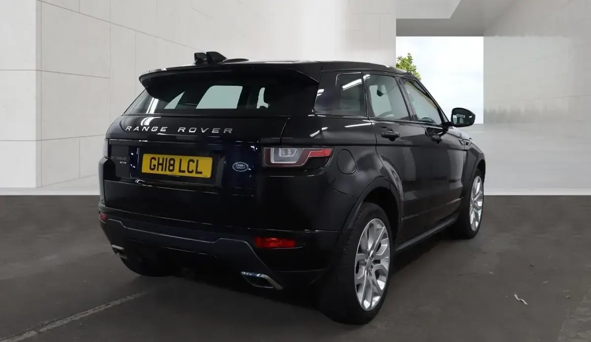 Used Land Rover Range Rover evoque HSE Dynamic 2018 Black SUV