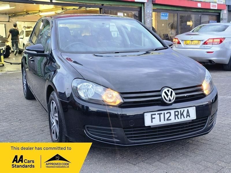Black Used 2012 VW Golf VII S Hatchback | £4,490 (Good price) - Image 1/4