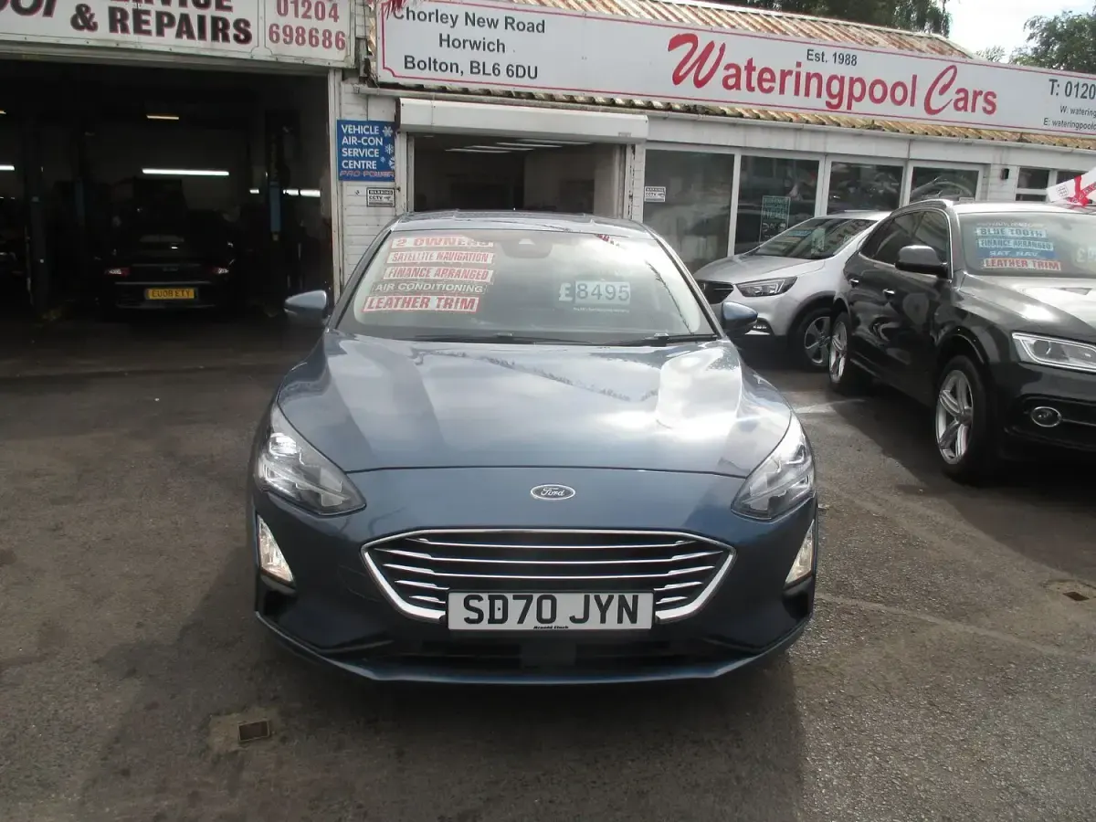 Used Ford Focus Titanium X 125 HP (91 kW) 2020 Blue Hatchback