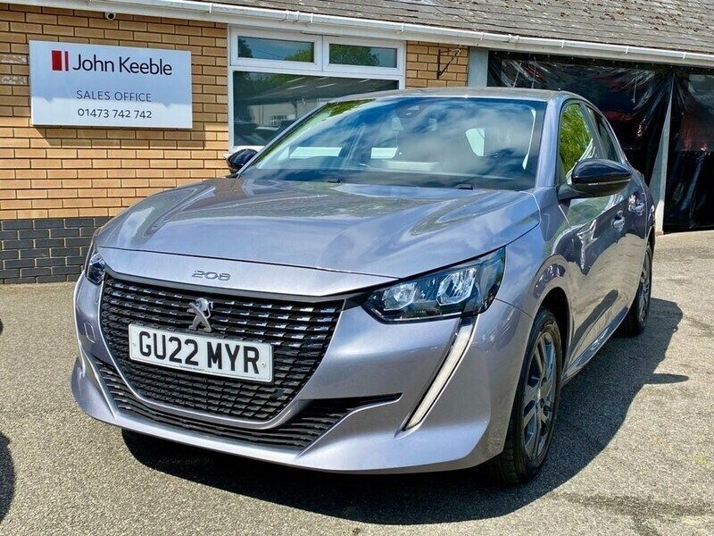 Grey Used 2022 Peugeot 208 Active Premium Hatchback | £12,199 (Fair price) - Image 1/4
