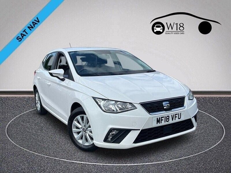 White Used 2018 Seat Ibiza SE Technology Hatchback | £8,750 (Fair price) - Image 1/4