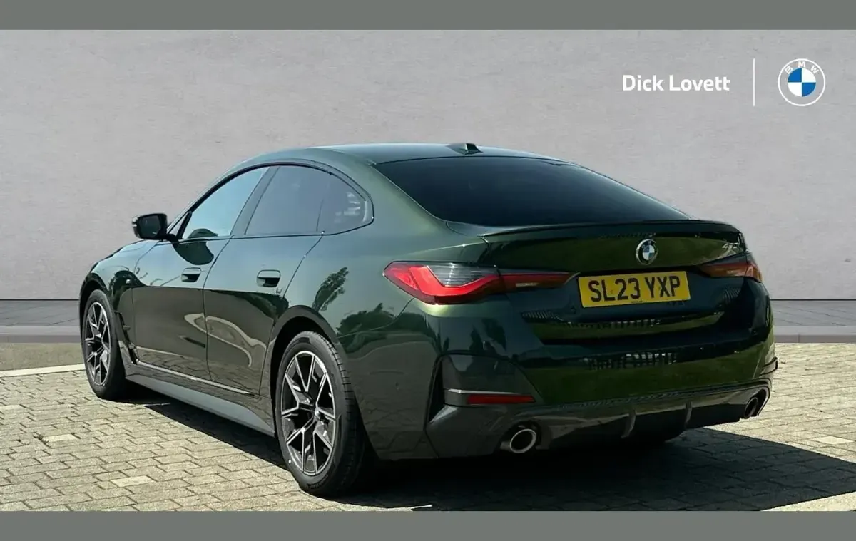 Used BMW 420 M Sport 180 HP (132 kW) 2023 Green Coupe