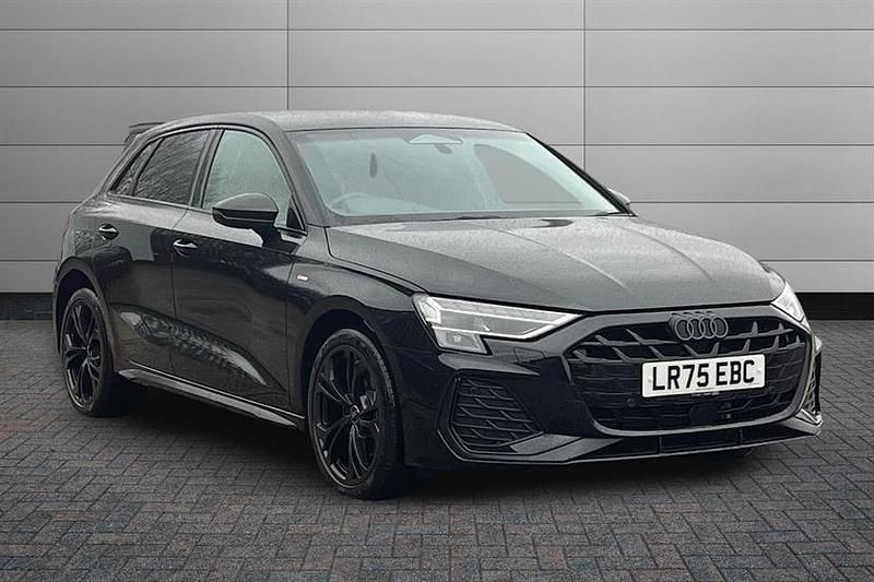 Mythos black New 2025 Audi A3 e-tron Black Edition Hatchback | £33,450 (Fair price) - Image 1/4