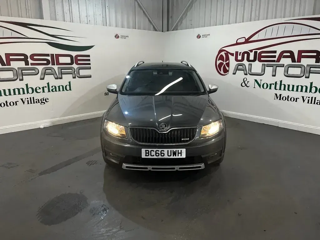 Used Skoda Octavia Scout 4x4 184 HP (135 kW) 2017 Grey Estate