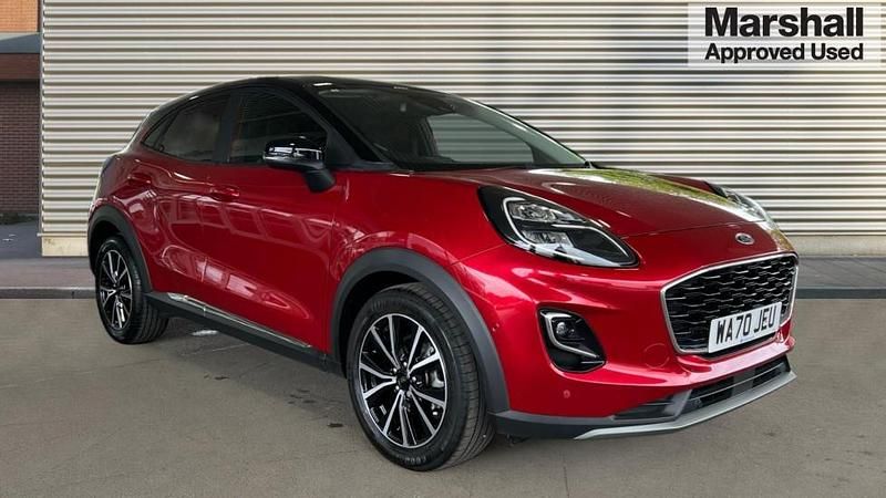 Red Used 2020 Ford Puma Titanium Hatchback | £17,260 - Image 1/4