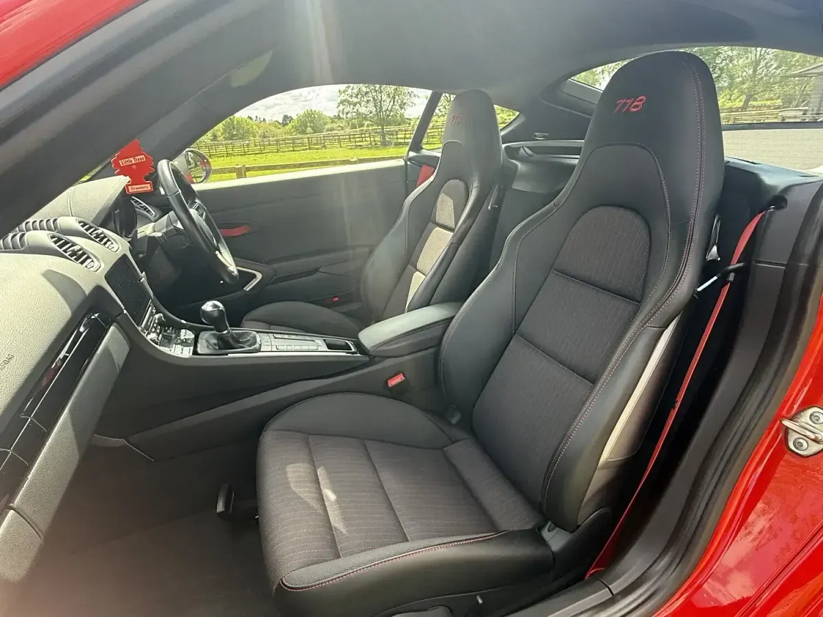 Used Porsche 718 Cayman 2019 Red Coupe