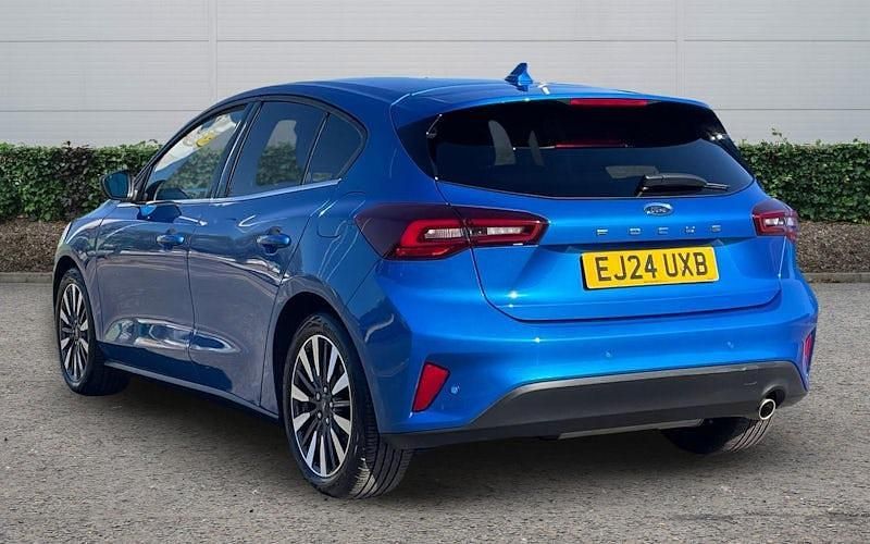 Used Ford Focus Titanium X 125 HP (91 kW) 2024 Blue Hatchback