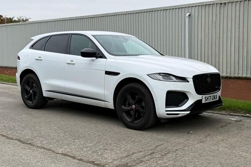 White Used 2021 Jaguar F-Pace R-Dynamic SUV | £26,300 (Good price) - Image 1/1