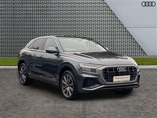 Grey Used 2024 Audi Q8 Black Edition SUV | £50,995 (Good price) - Image 1/4
