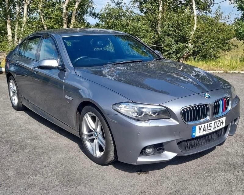 Grey Used 2015 BMW 520 M Sport Sedan | £5,795 (Good price) - Image 1/4