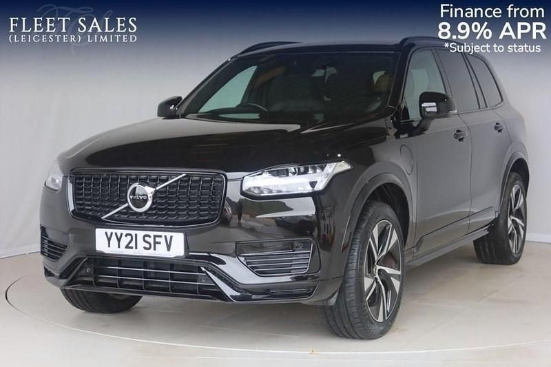 Black Used 2021 Volvo XC90 R-Design SUV | £31,000 (Good price) - Image 1/3