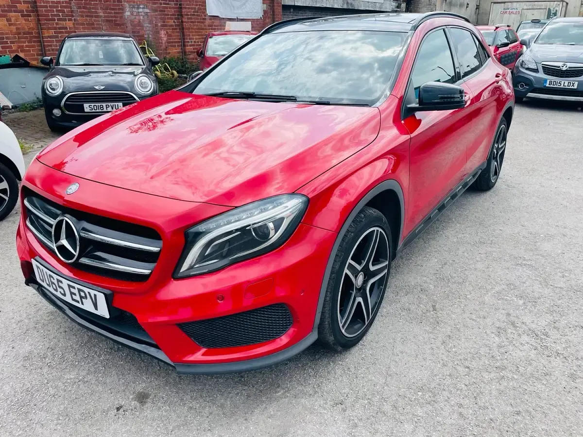 Used Mercedes GLA220 AMG line 2015 Red SUV