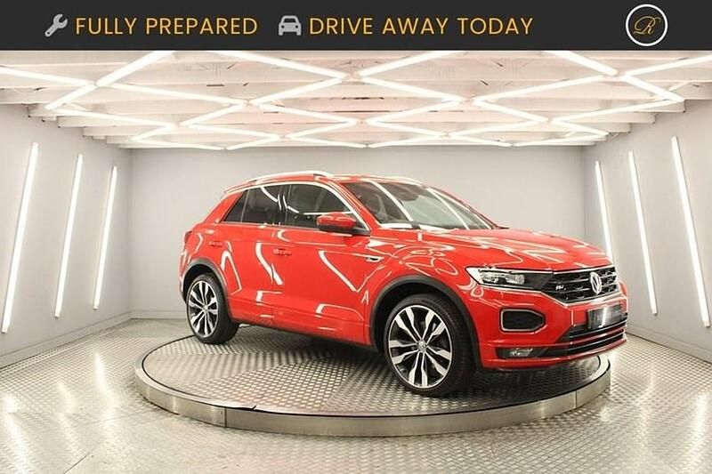 Red Used 2020 VW T-Roc R-line SUV | £20,490 (Good price) - Image 1/1