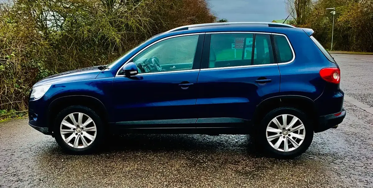 Used VW Tiguan SE 170 HP (125 kW) 2009 Blue SUV