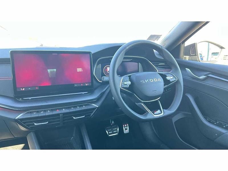 Used Skoda Octavia vRS 265 HP (194 kW) 2025 Black magic pearl effect Estate