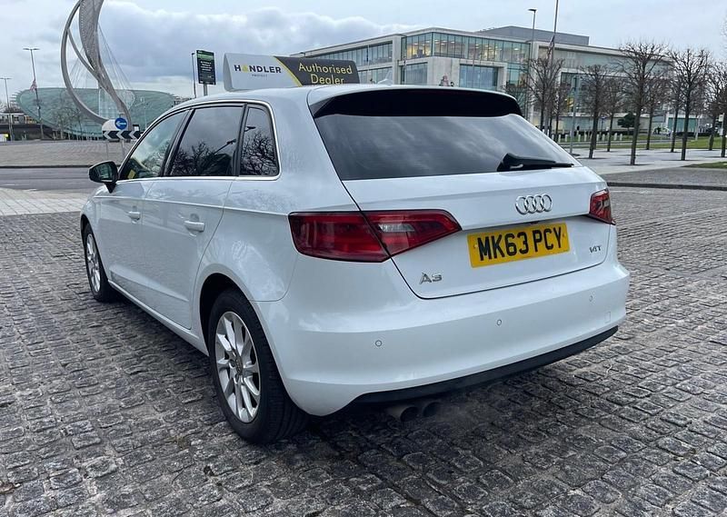 Used Audi A3 Sportback Sport 2014 White Hatchback