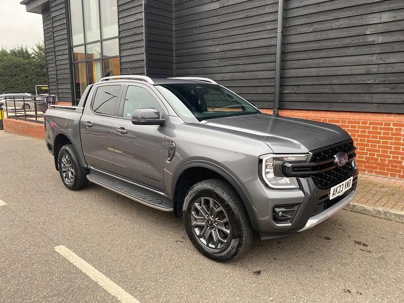 Grey Used 2023 Ford Ranger Wildtrack Pickup | £23,990 (Fair price) - Image 1/4