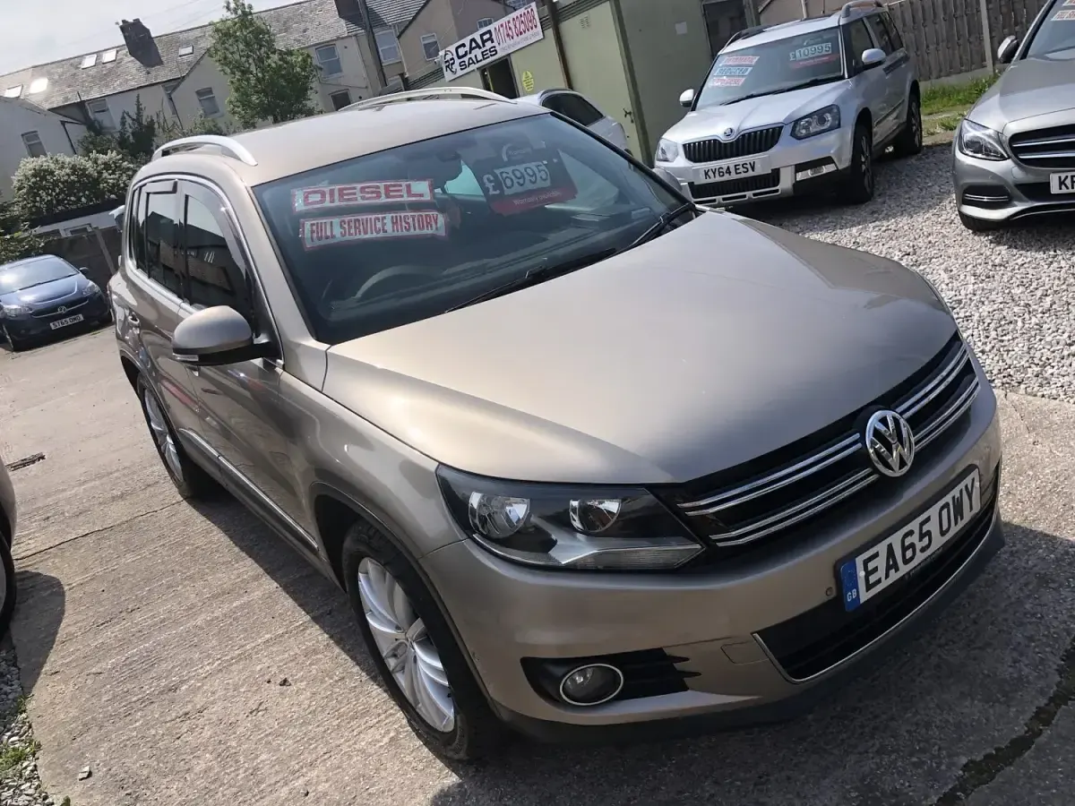 Used VW Tiguan Edition 150 HP (110 kW) 2015 Beige SUV