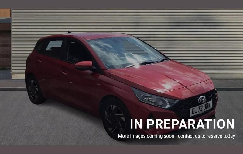 Red Used 2022 Hyundai i20 SE Hatchback | £13,050 (Fair price) - Image 1/4