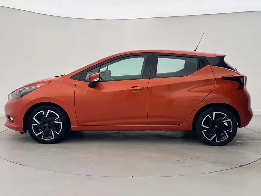 Second-hand Nissan Micra Acenta 91 CP (66 kW) 2021 Portocaliu Hatchback