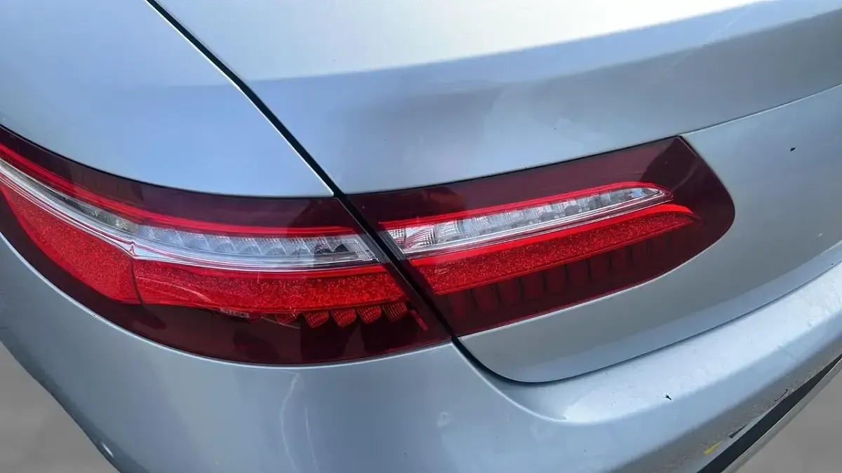 Used Mercedes E220 AMG line 191 HP (140 kW) 2019 Grey Cabriolet