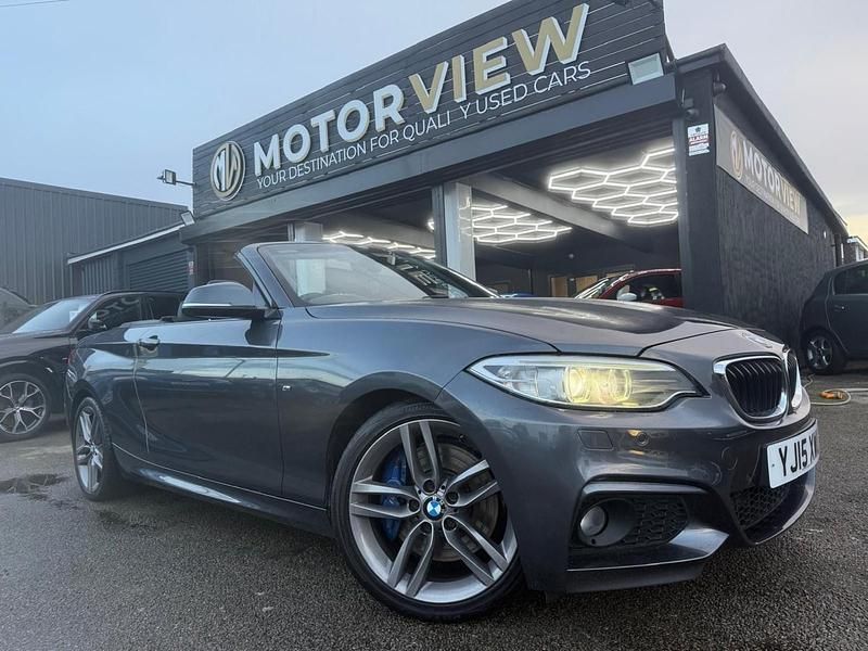 Grey Used 2015 BMW 220 M Sport Cabriolet | £9,990 - Image 1/4