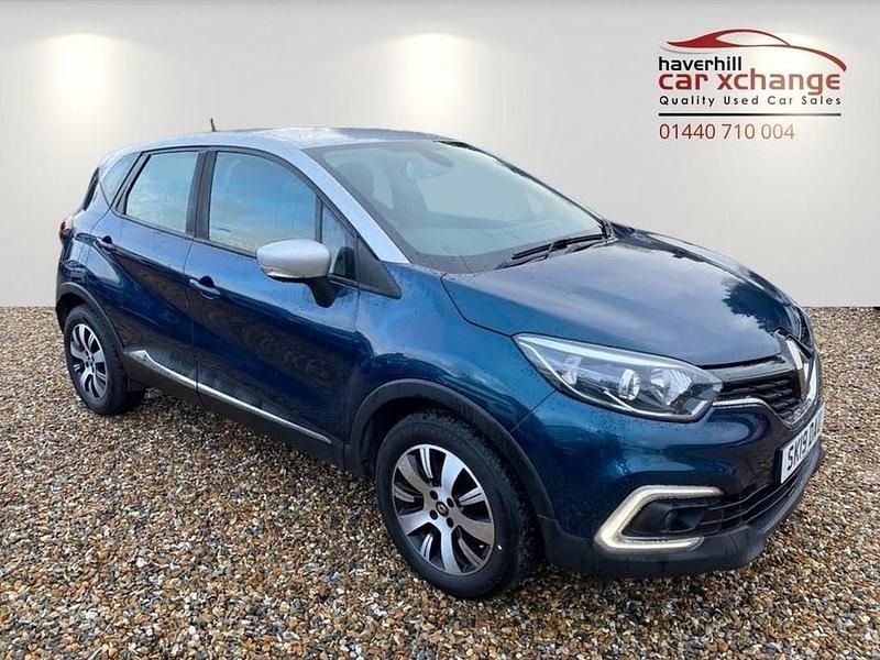 Used Renault Captur Play 90 HP (66 kW) 2019 Blue/silver SUV