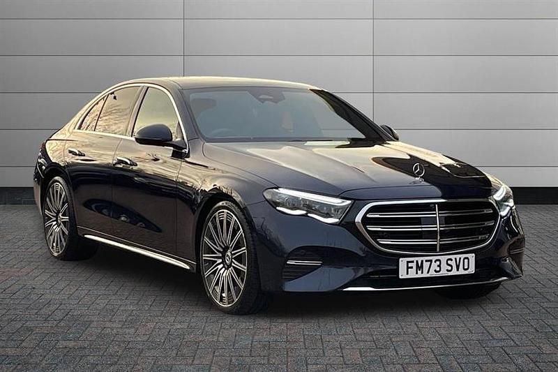 Nautic blue Used 2024 Mercedes E220 Exclusive Sedan | £44,850 - Image 1/4