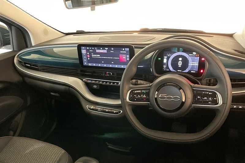 Used Fiat 500e Icon 86 kW (118 HP) 2022 Green Hatchback