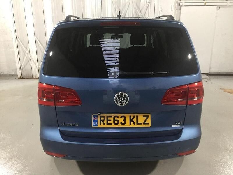 Used VW Touran SE 140 HP (102 kW) 2014 Blue MPV