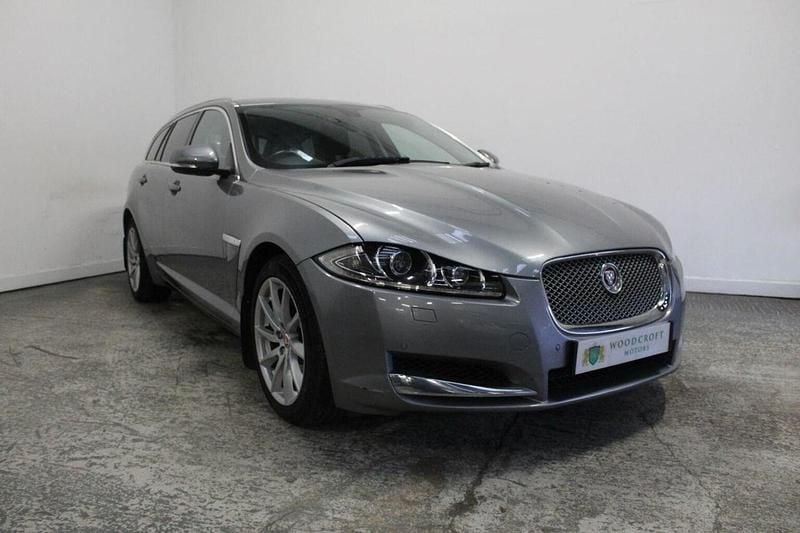 Grey Used 2014 Jaguar XF Sportbrake Premium Luxury Estate | £7,995 (Good price) - Image 1/3
