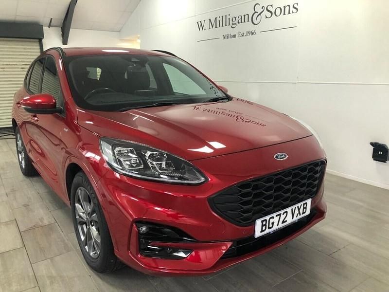 Red Used 2022 Ford Kuga ST-Line SUV | £19,995 (A bit pricey) - Image 1/4