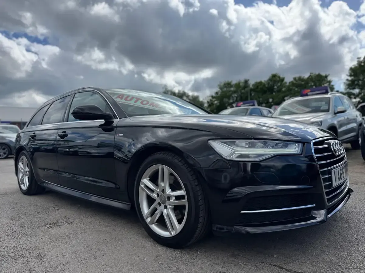 Used Audi A6 S-Line 190 HP (139 kW) 2016 Black Estate
